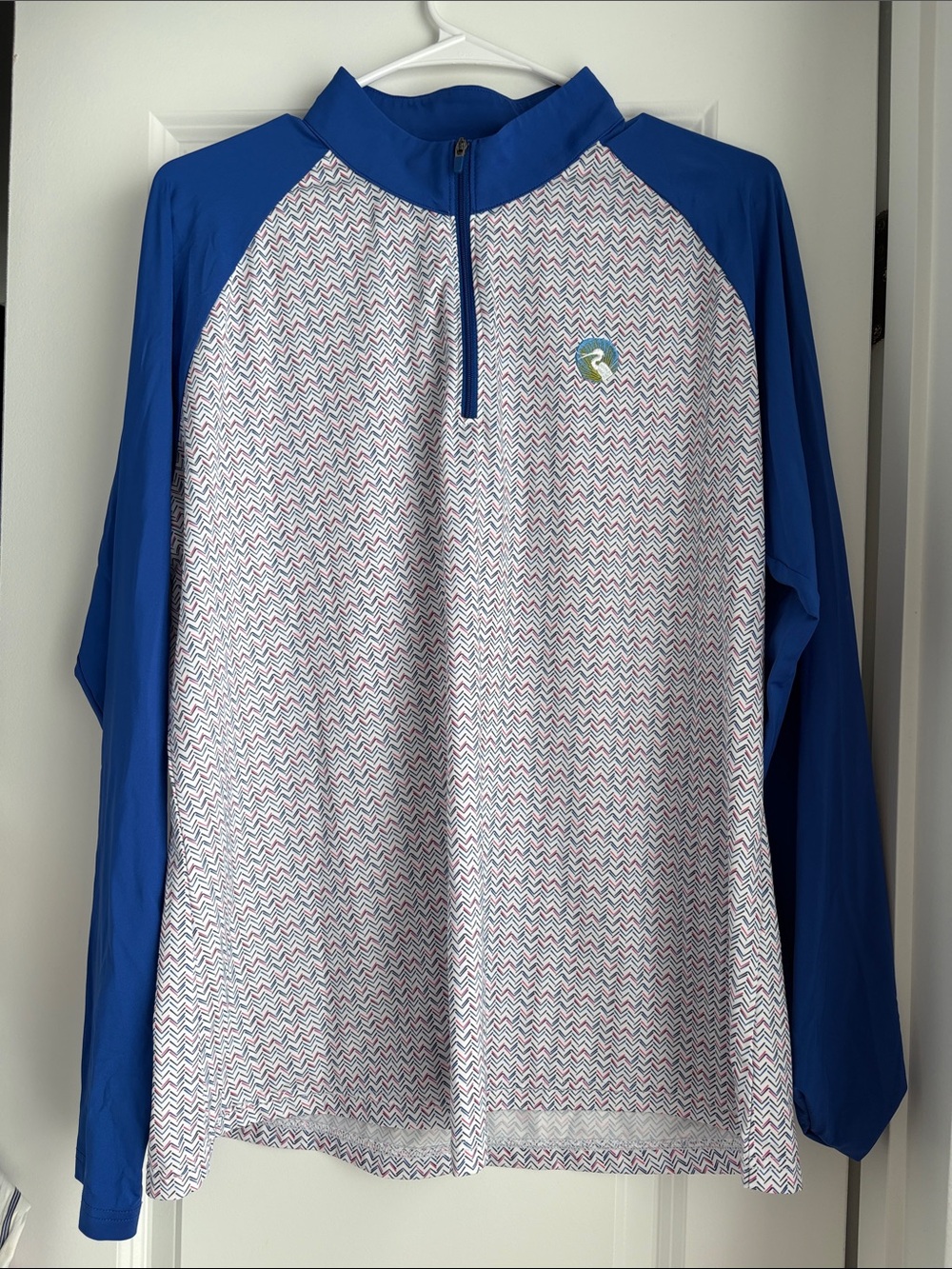 FOOTJOY WOMEN'S LONG SLEEVE SUN PROTECTION SHIRT WITH COSTUME LOGO SIZE XL